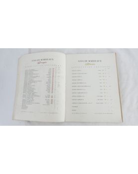 Carte des Vins du Paquebot FRANCE 1963