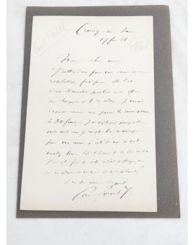 Original Letter from Paul FEVAL