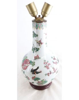 Asian Porcelain Lamp Base