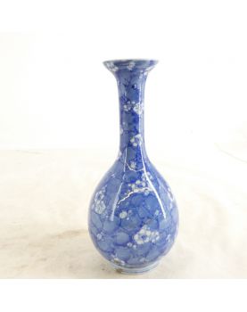 Petit Vase Soliflore Asie Bleu