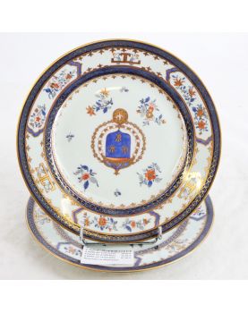 2 Porcelain Plates from Paris LIMOGES