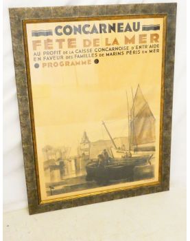 Grande Poster Concarneau Festival de la Mer