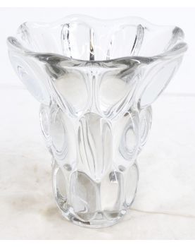 Vase en Cristal Moulé