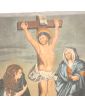 Large Oil on Canvas Crucifixion