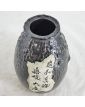 Vase in Faïence Deco Asiatique