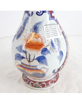 Grand Vase de Chine Décor Florale