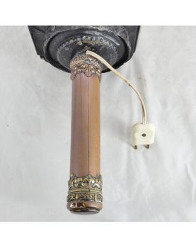 Lanterne Fiacre XIXème en Verre Biseauté