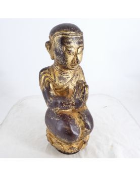 Buddha in Golden Wood