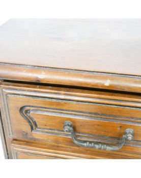 Louis XV Style Bedside Table 3 Drawers