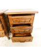Louis XV Style Bedside Table 3 Drawers