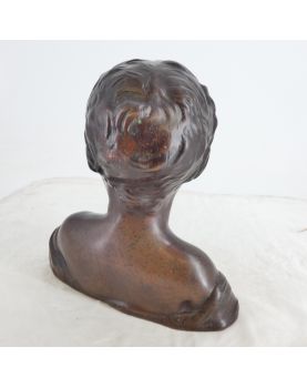 Red Copper Plated Bust by DONATELLO