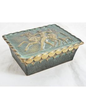 Small box in Bronze Max LEVERRIER