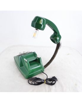 Téléphone Tranformé en Lampe Vert à Cadran