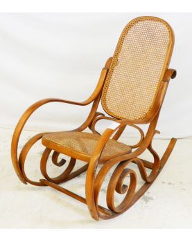 Rocking-Chair Canné