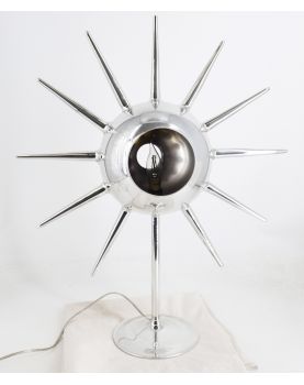LES HERITIERS Sun Lamp in Mercurized Glass