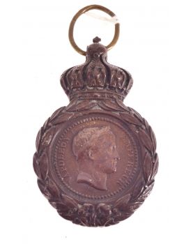 Petite Médaille Napoléon en Bronze