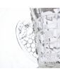 Vase Art Déco en Verre Pressé