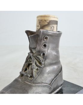 Metal Retro Shoes on ARLETTE Marble Floor 1932