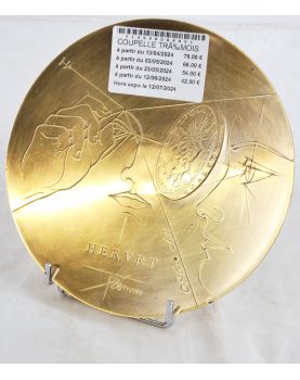 Coupelle Trémois en Bronze pour la Banque HERVET