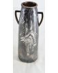 Art Deco Vase in Silver Metal