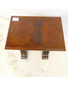 Series of 4 Nesting Tables in Varnished Wood