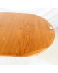 Danish Oval Table by Laurits M Larsen 1960s with 1 Extension