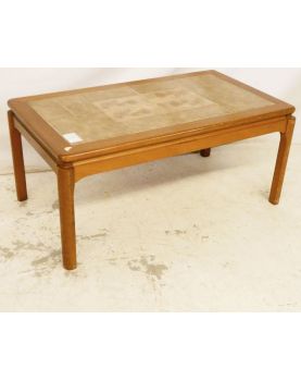 NATHAN Table Basse Dessus Carrelé Style Scandinave