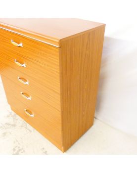 Chest of drawers Laminate 5 Drawers