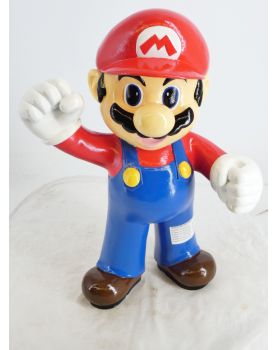Super Mario Subject in Polychrome Resin