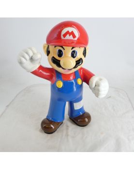 Sujet Super Mario en Résine Polychrome