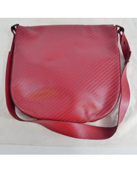 Bag LANCEL in Red leather with cover
