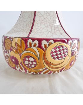 Vase Toupie LONGWY