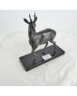 Statue of Deer in Patinated Regulate Signed Irénée ROCHARD