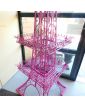Large Dismountable Pink Eiffel Tower