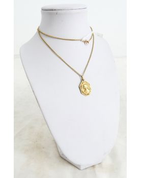 Chain and Pendant in 18K Gold 5.64 Grams