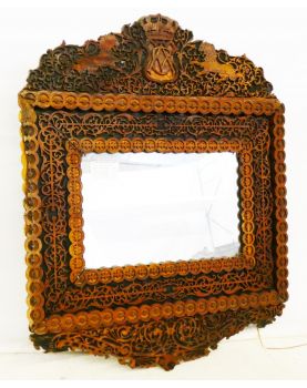 Mirror Cut Wood Frame