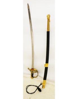 Naval Officer's Apparel Saber with Scabbard