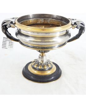 Coupe Cassolette en Bronze