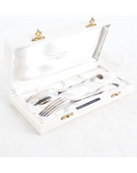 Small Minerva Silver Cutlery Box