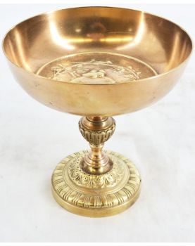 Bronze Chalice Signed T.HINGRE