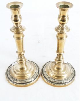 Pair of Bronze Torches