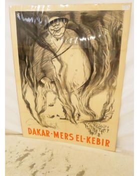 Large German Poster MERS EL KEBIR