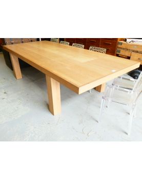 Large Modern Oak Table