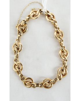Bracelet in 18 Carat Gold 17.22 Grams