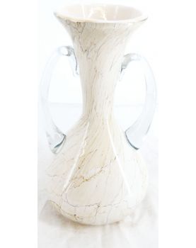 Blown Glass Vase 2 Handles