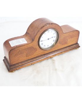 Art-Deco Wooden Clock