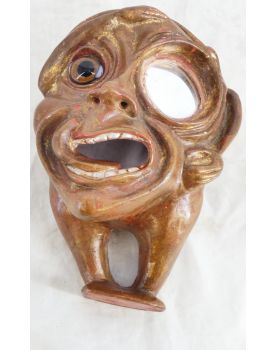 Grotesque Mask with Signed Mirror