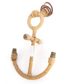 AUDOUX MINET Anchor Shaped Rope Chandelier