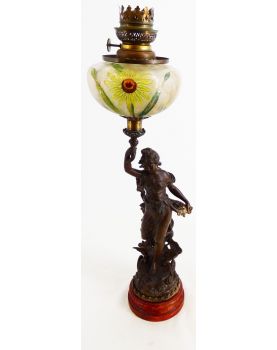 Spelter Lamp Base