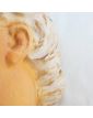 Polychrome Plaster Mannequin Bust with Necklace
